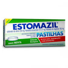 Estomazil  10 Unidades - Pastilha - Sabor Menta