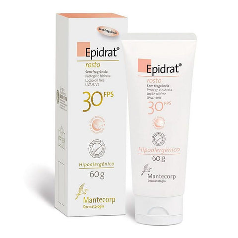 Hidratante Facial Epidrat Rosto  FPS 30 - 60 g