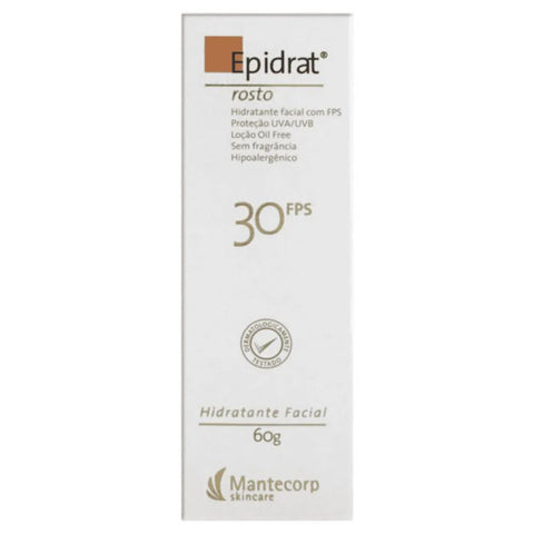 Hidratante Facial Epidrat Rosto  FPS 30 - 60 g
