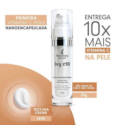 Ivy C 10 Creme Rejuvenescedor 30G