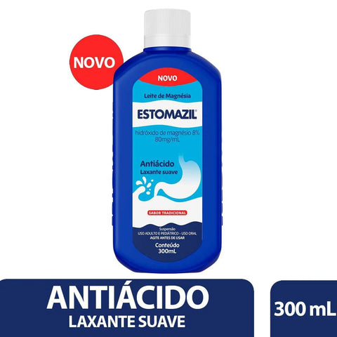 Leite de Magnésia Estomazil Tradicional 300ml