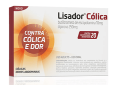 Lisador Cólica  20 Unidades - Comprimido