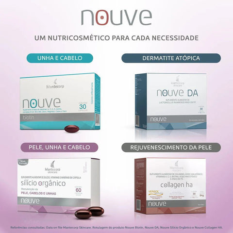 Nouve Silicio  60 Unidades - Cápsula