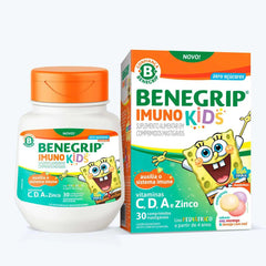 Polivitamínico Benegrip Imuno Kids  30 Unidades - Comprimido