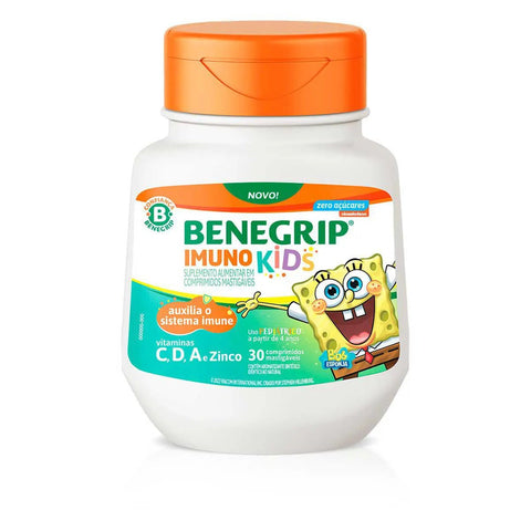 Polivitamínico Benegrip Imuno Kids  30 Unidades - Comprimido