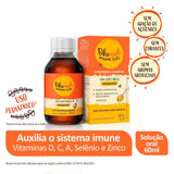 Polivitamínico Blumel Imune Kids  60 mL - Solução - Sabor Mel