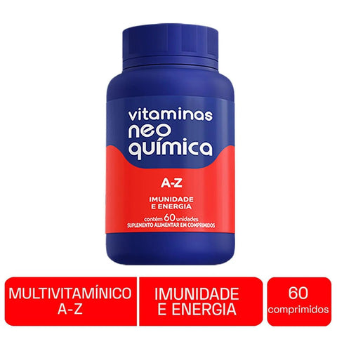 Polivitamínico Neoquimica A-Z  60 Unidades - Comprimido