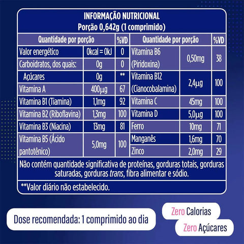 Polivitamínico Neoquimica A-Z  60 Unidades - Comprimido