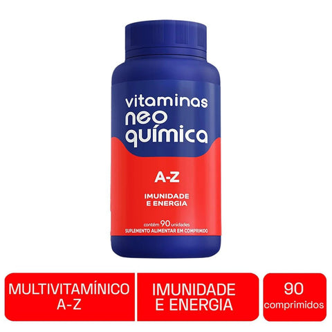Polivitamínico Neoquimica A-Z  90 Unidades - Comprimido