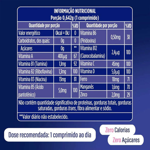 Polivitamínico Neoquimica A-Z  90 Unidades - Comprimido