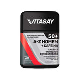 Polivitamínico Vitasay 50+ A-Z Homem  30 Unidades - Comprimido
