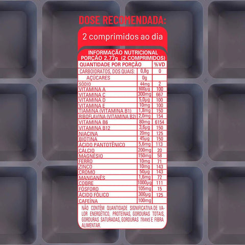 Polivitamínico Vitasay 50+ A-Z Homem  30 Unidades - Comprimido