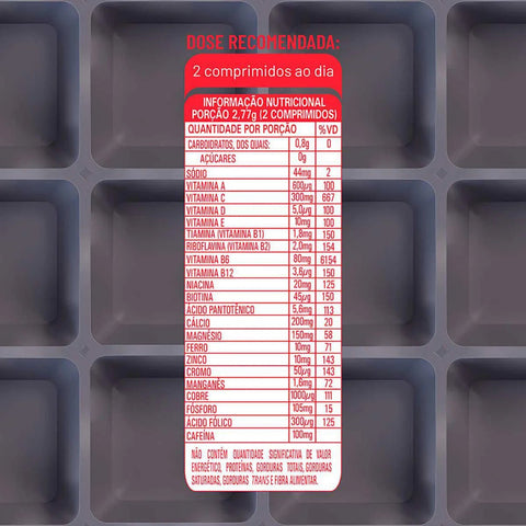 Polivitamínico Vitasay 50+ A-Z Homem  60 Unidades - Comprimido