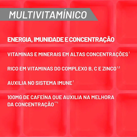 Polivitamínico Vitasay 50+ A-Z Homem  60 Unidades - Comprimido