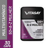 Polivitamínico Vitasay 50+ A-Z Mulher  30 Unidades - Comprimido