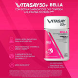 Polivitamínico Vitasay 50+ Bella Cabelo e Unha  60 Unidades - Comprimido