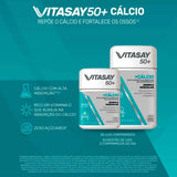 Polivitamínico Vitasay 50+ Calcio  30 Unidades - Comprimido
