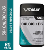 Polivitamínico Vitasay 50+ Calcio  60 Unidades - Comprimido