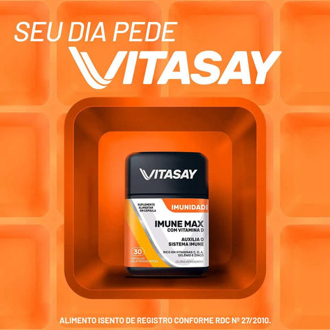 Polivitamínico Vitasay 50+ Imune  30 Unidades - Comprimido