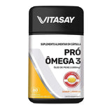 Polivitamínico Vitasay 50+ Pro-Ômega 3  60 Unidades - Cápsula