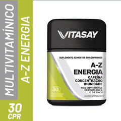 Polivitamínico Vitasay A-Z Energia  30 Unidades - Comprimido