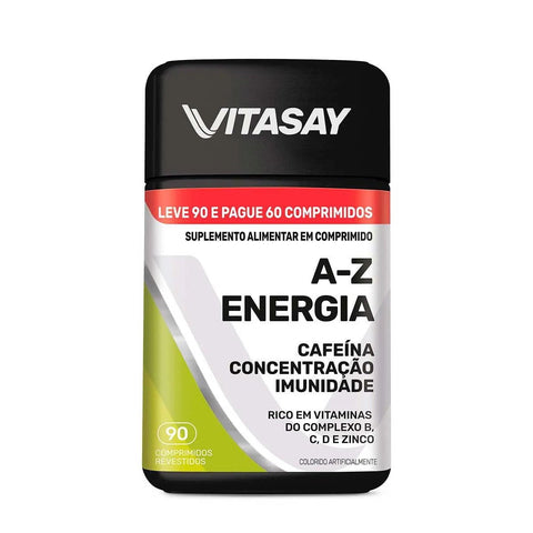 Polivitamínico Vitasay A-Z Energia  90 Unidades - Comprimido
