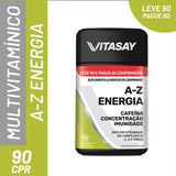 Polivitamínico Vitasay A-Z Energia  90 Unidades - Comprimido