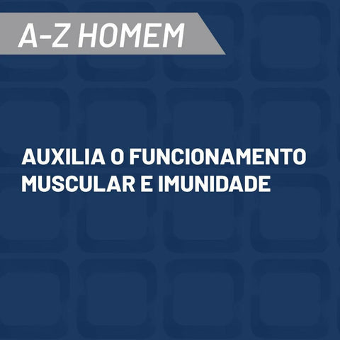 Polivitamínico Vitasay A-Z Homem  30 Unidades - Comprimido