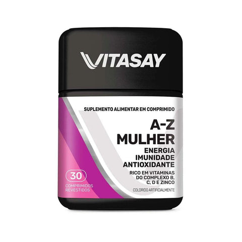 Polivitamínico Vitasay A-Z Mulher  30 Unidades - Comprimido