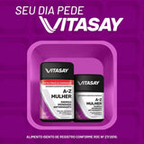 Polivitamínico Vitasay A-Z Mulher  30 Unidades - Comprimido