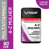 Polivitamínico Vitasay A-Z Mulher  90 Unidades - Comprimido