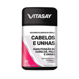 Polivitamínico Vitasay Cabelos e Unhas  60 Unidades - Cápsula