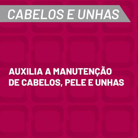 Polivitamínico Vitasay Cabelos e Unhas  60 Unidades - Cápsula
