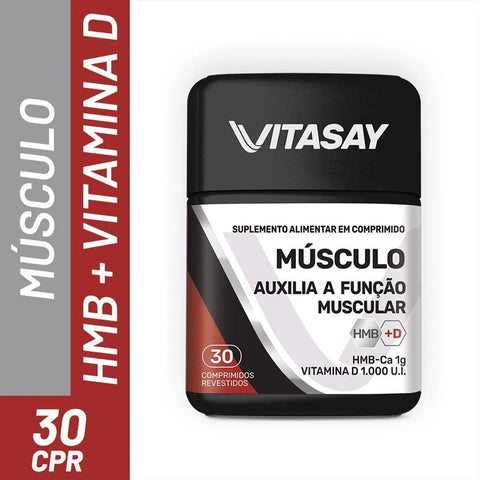 Polivitamínico Vitasay Musculo Frasco  30 Unidades - Comprimido