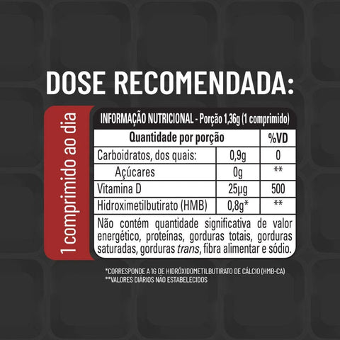 Polivitamínico Vitasay Musculo Frasco  30 Unidades - Comprimido