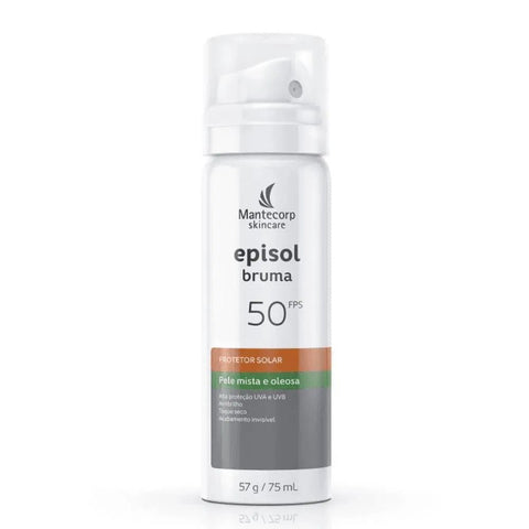 Protetor Solar Facial Episol Bruma Spray  FPS 50 - 75 mL
