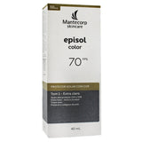 Protetor Solar Facial Episol Color  Extra Claro - FPS 70 - 40 mL
