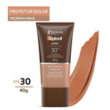 Protetor Solar Facial Episol Color  Pele Morena Mais - FPS 30 - 40 g