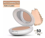 Protetor Solar Facial Episol Color Pó Compacto  FPS 50 - 10 g