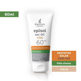 Protetor Solar Facial Episol Sec OC  Claro - FPS 60 - 60 mL