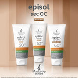 Protetor Solar Facial Episol Sec OC  Claro - FPS 60 - 60 mL