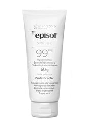 Protetor Solar Facial Episol Sec OC  Sem Cor - FPS 99 - 60 g