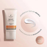 Protetor Solar Facial Episol Smart Color  FPS 50 - 40 mL