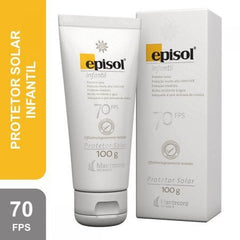 Protetor Solar Infantil Episol  FPS 70 - 100 g
