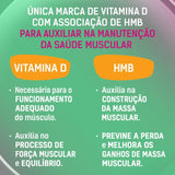 Suplemento Alimentar Addera + Muscular  2000UI - 60 Unidades - Comprimido