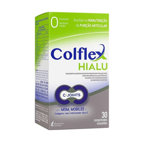 Suplemento Alimentar Colflex Hialu  30 Unidades - Comprimido