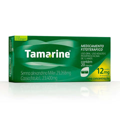 Tamarine  12mg - 20 Unidades - Cápsula
