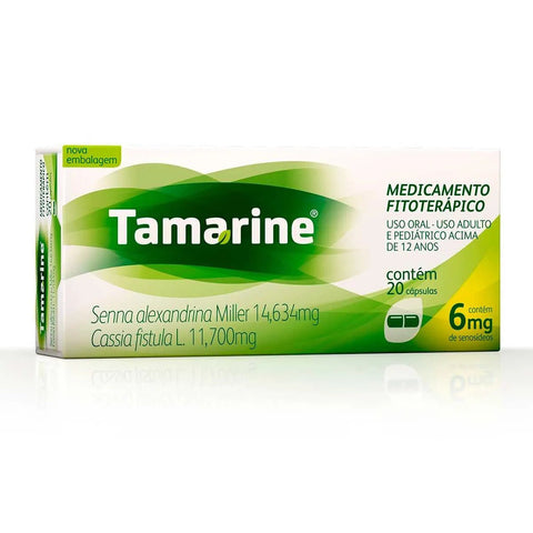 Tamarine  6mg - 20 Unidades - Cápsula