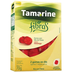 Tamarine Fibras  14 Unidades - Goma - Sabor Morango