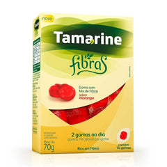 Tamarine Fibras  14 Unidades - Goma - Sabor Morango (A1)